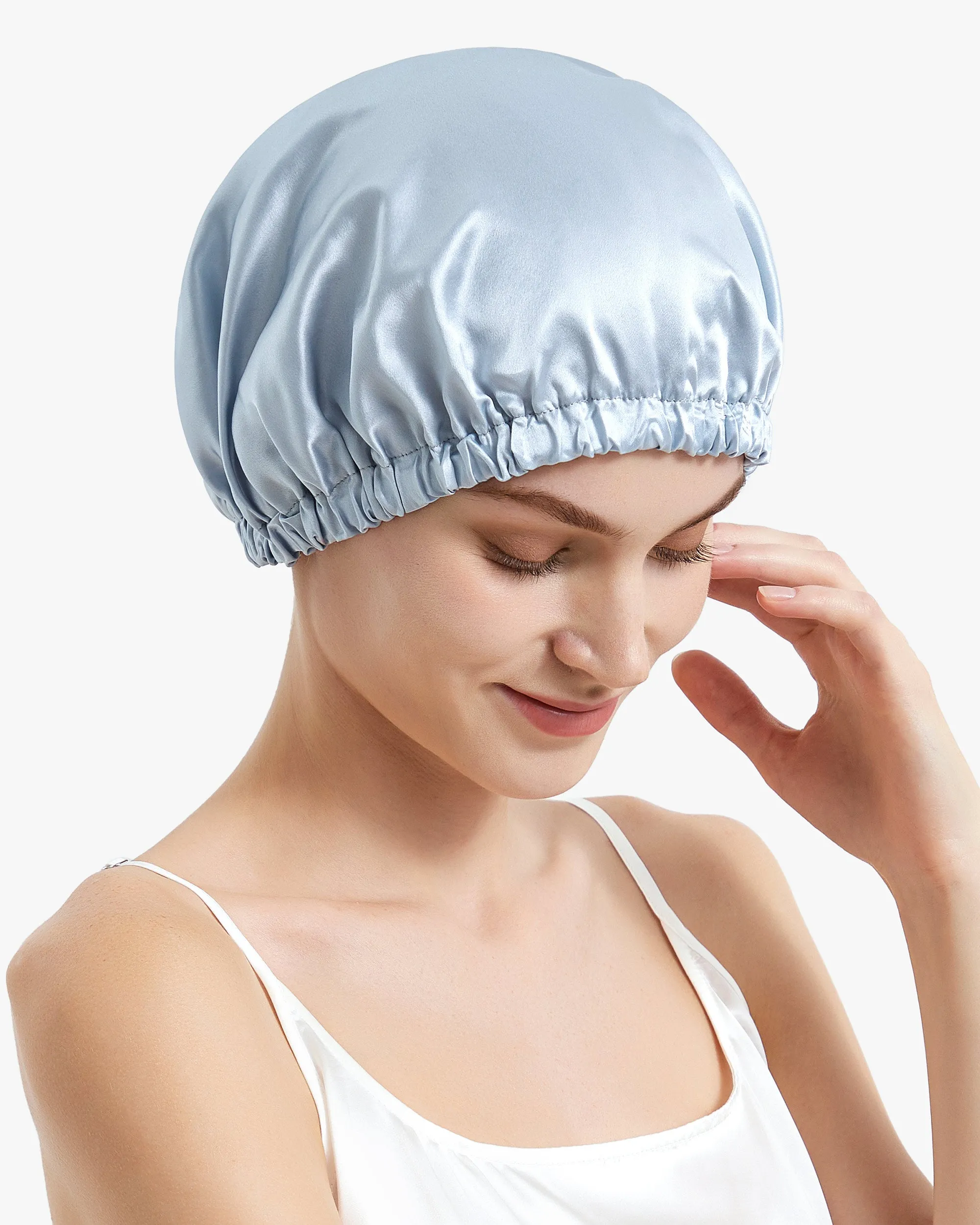 22 MM - Pure Adjustable Silk Hair Cap