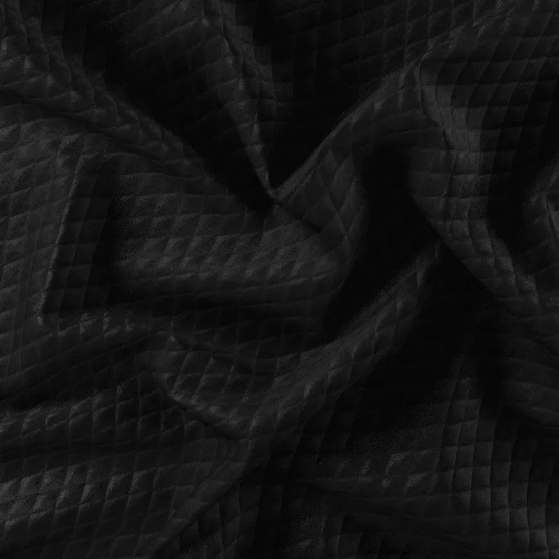 Acute Fabric in Jet Black