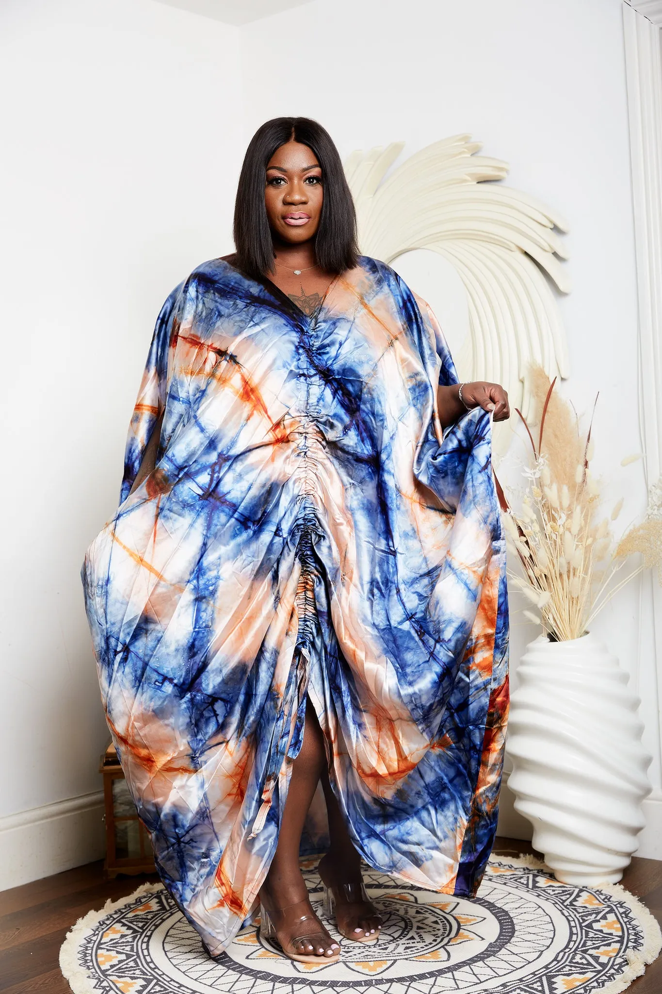 African Kaftan Boubou Bubu Maxi Dress - Ireti