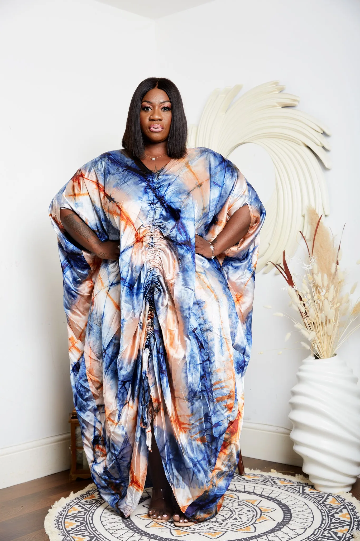 African Kaftan Boubou Bubu Maxi Dress - Ireti