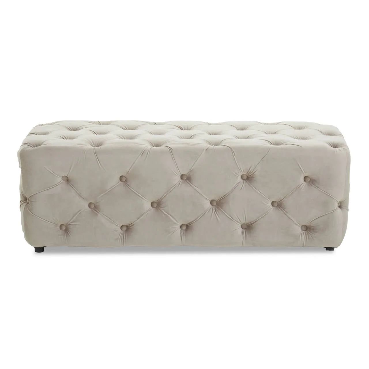 Alea Mink Velvet Bench