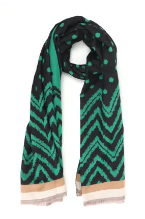 ALMAS SCARF-GREEN