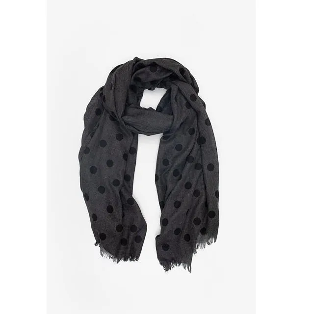 Antler - Black Spot Scarf - Grey