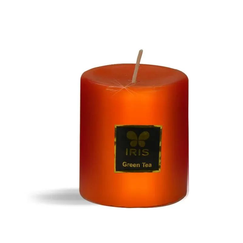 Aromatic Pillar Candle | Multiple Fragrances | Single | 2.5 x 3.1 inches