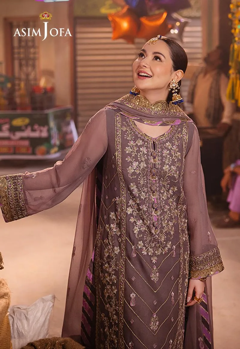 Asim Jofa Chamkeeli Festive Formals – AJKK-29 Embroidered Chiffon