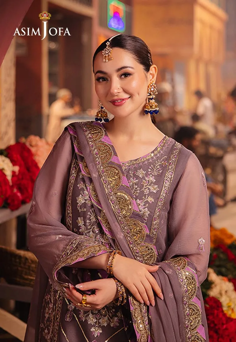 Asim Jofa Chamkeeli Festive Formals – AJKK-29 Embroidered Chiffon