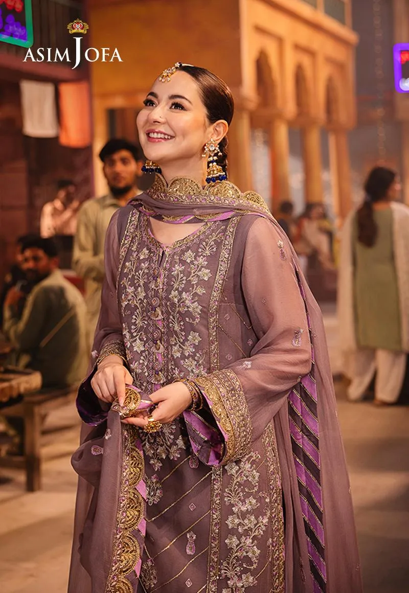 Asim Jofa Chamkeeli Festive Formals – AJKK-29 Embroidered Chiffon