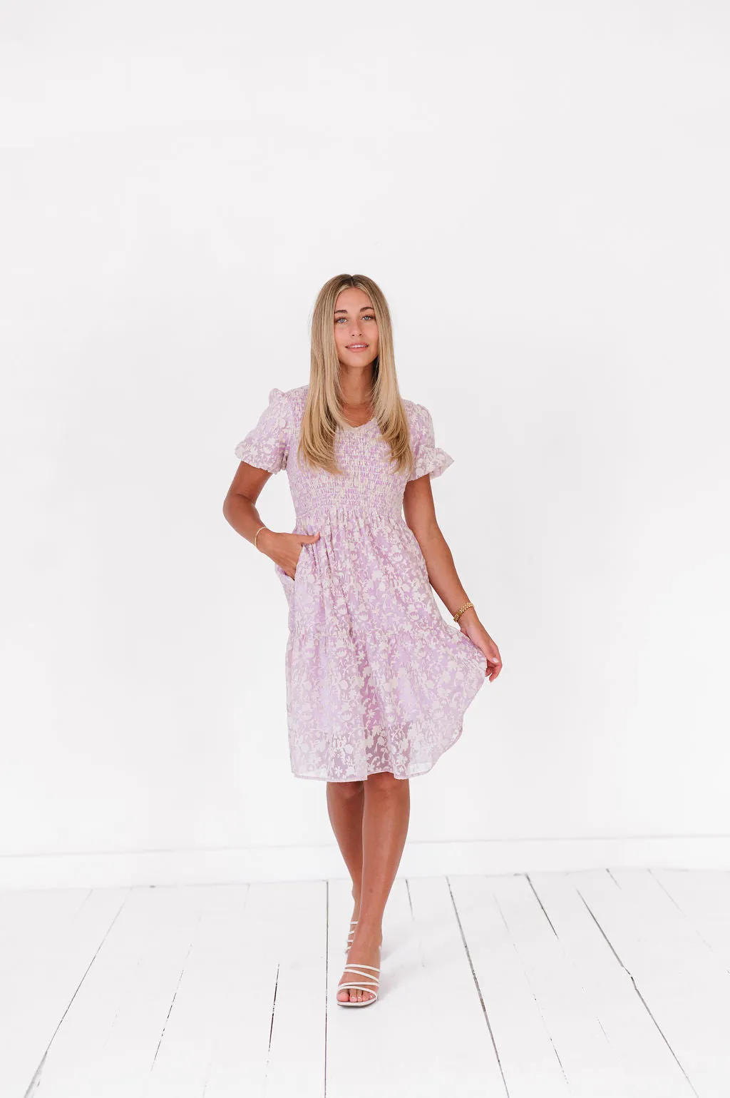 Aurora Dress in Lilac