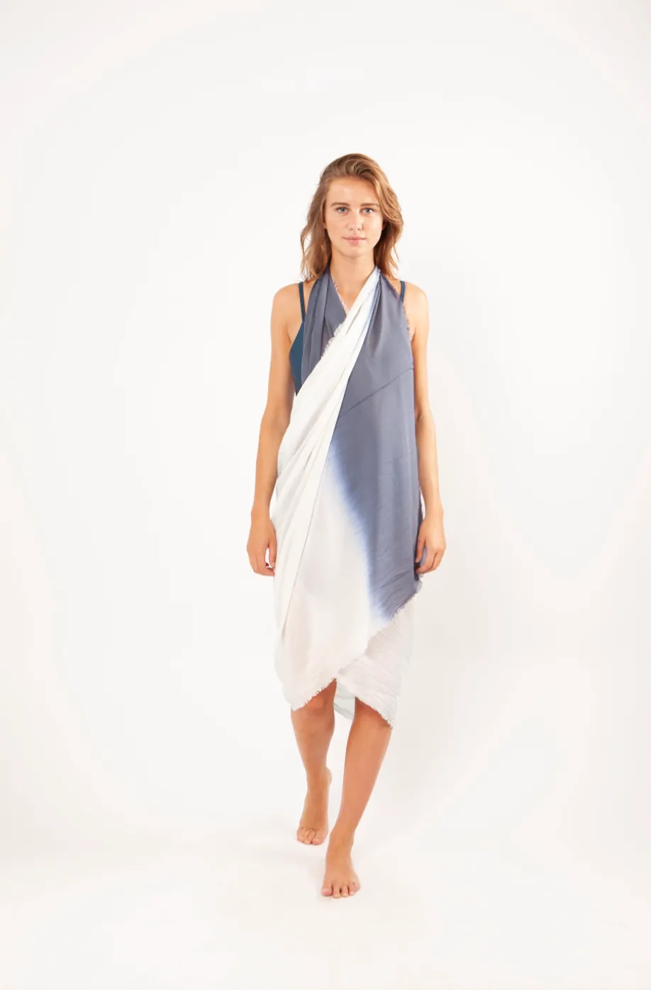 Barts Ploce Blue Summer Scarf