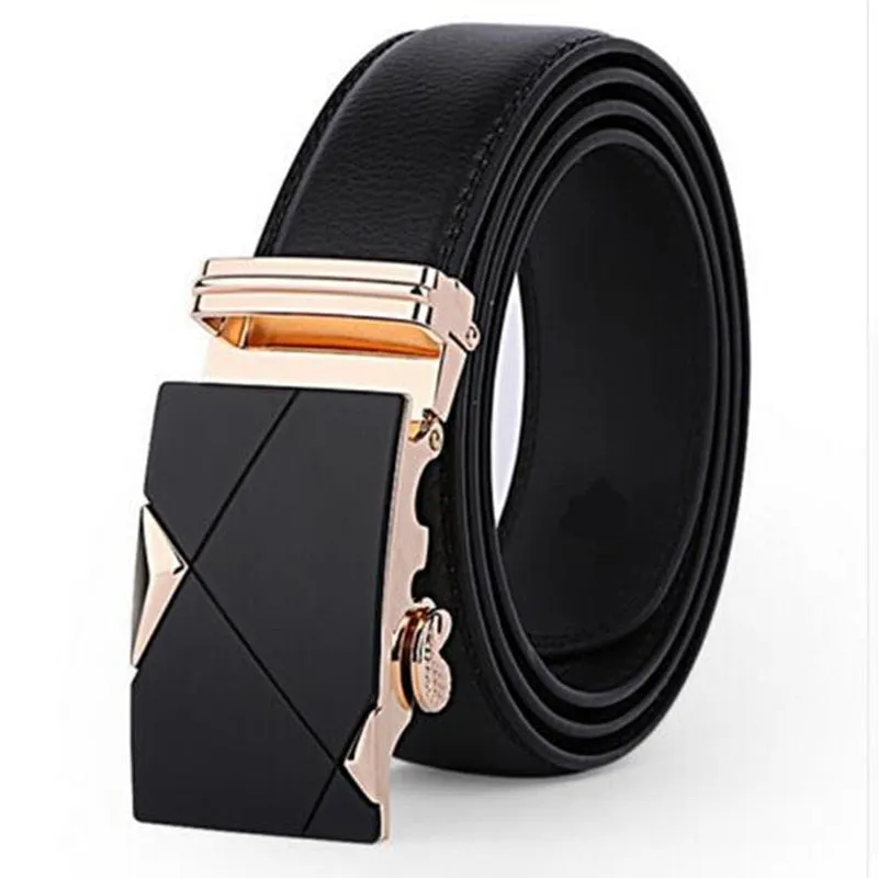 Belt Men Genuine Luxury Leather Men's business Belts for Men,Strap