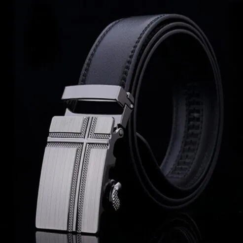 Belt Men Genuine Luxury Leather Men's business Belts for Men,Strap