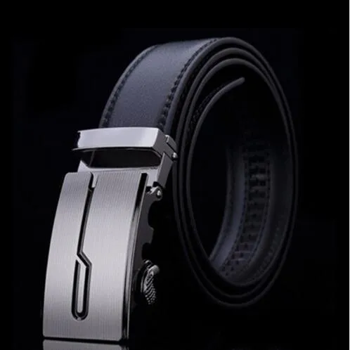 Belt Men Genuine Luxury Leather Men's business Belts for Men,Strap