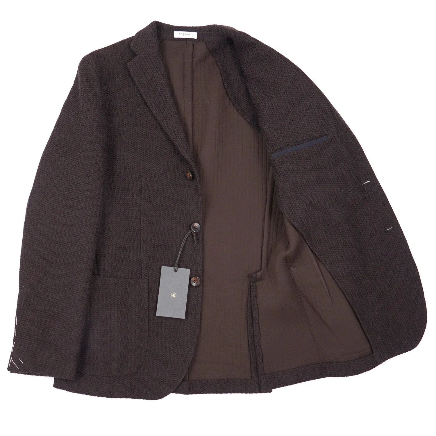 Boglioli Knit Wool-Cotton 'K Jacket' Sport Coat