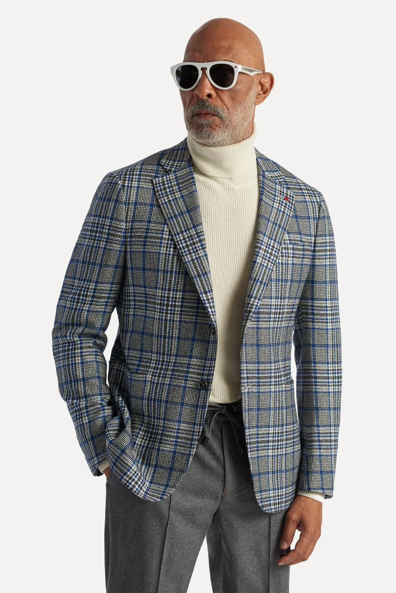 Bold Plaid Sport Jacket