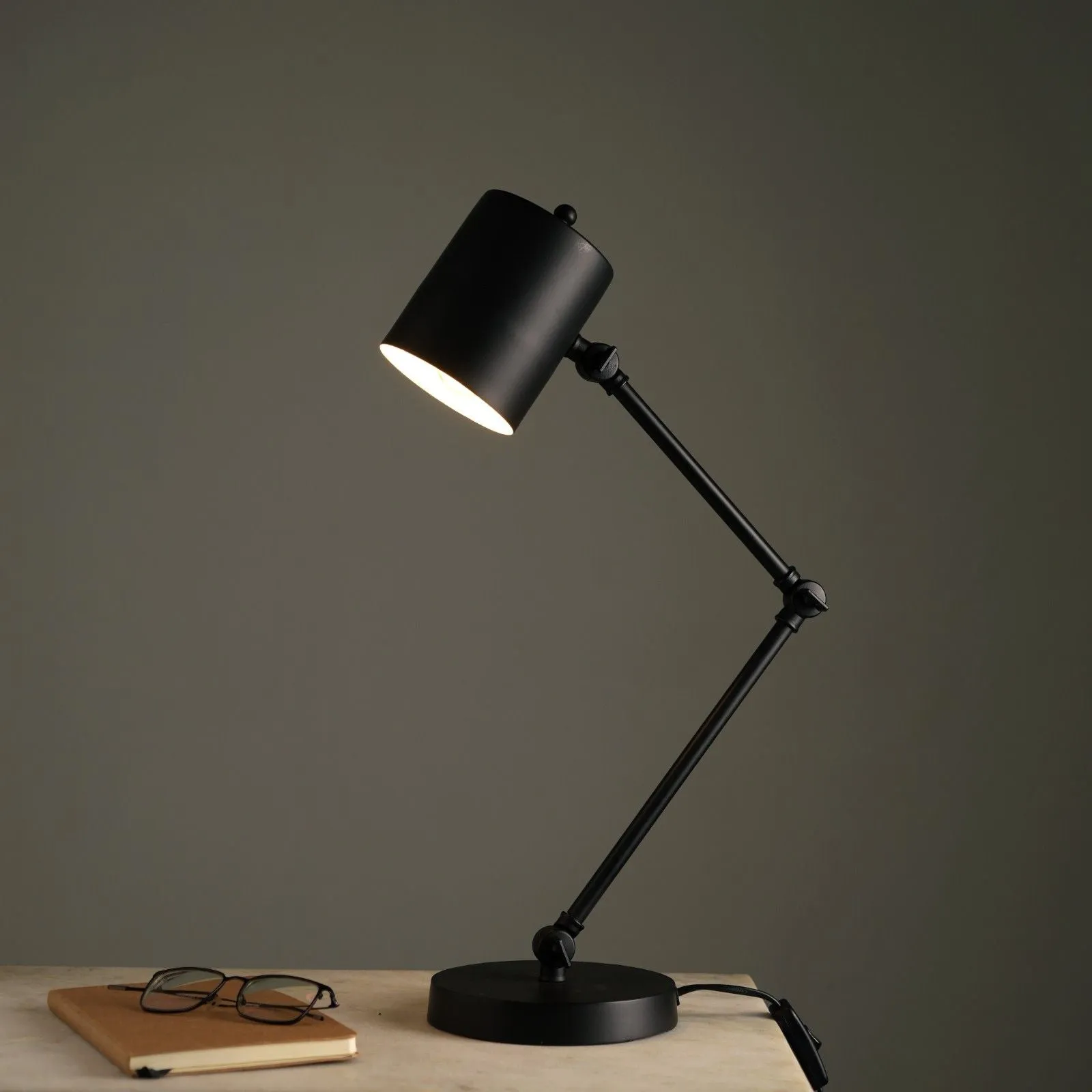 Book Boom Lamp - Black