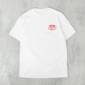 Brixton Bass Brains Swim S/S Tee - White