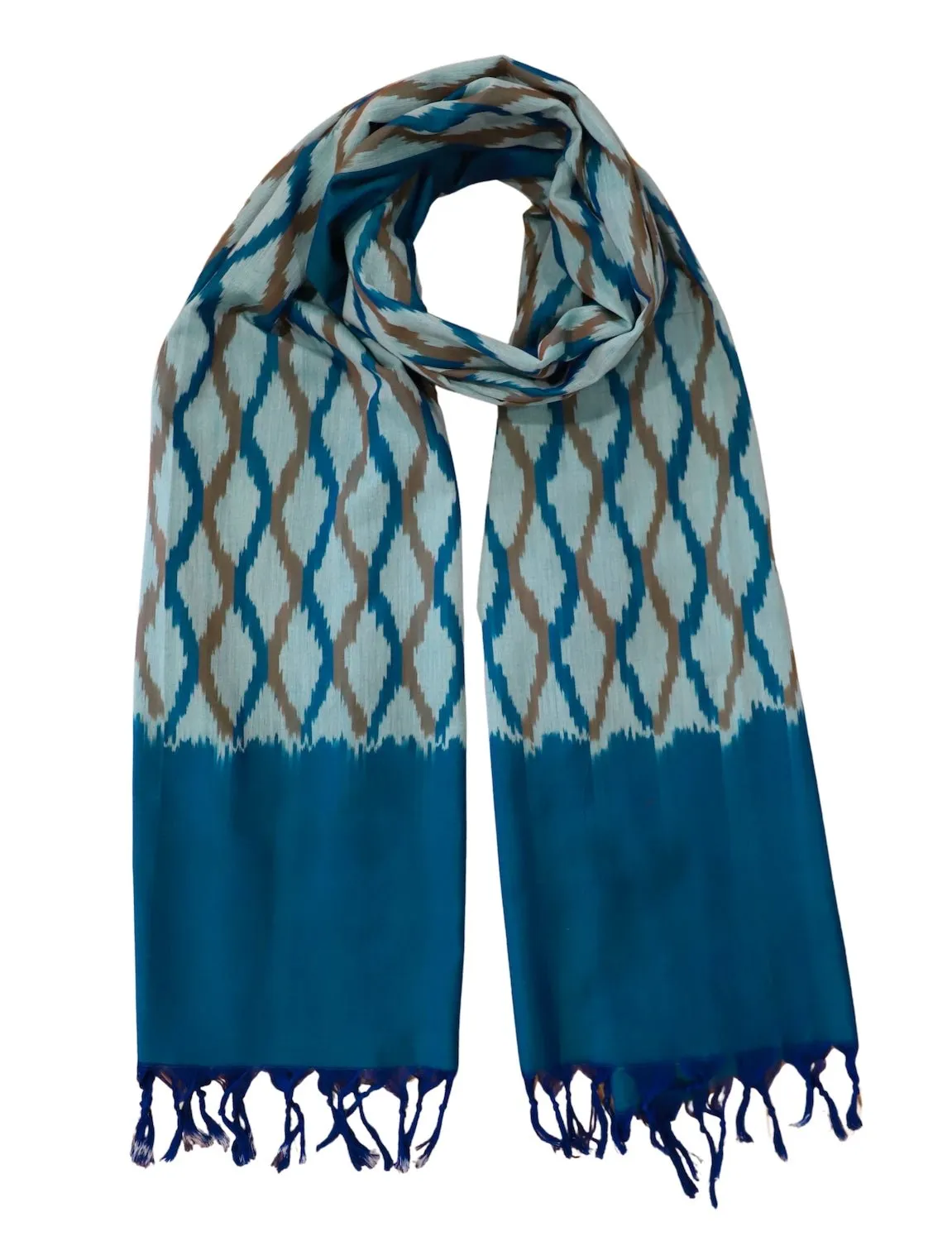 Caribbean Ikat Scarf