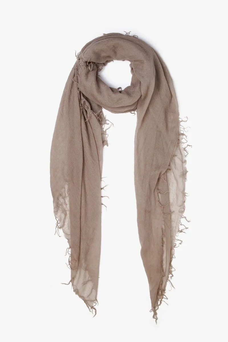 Cashmere and Silk Scarf Cinder