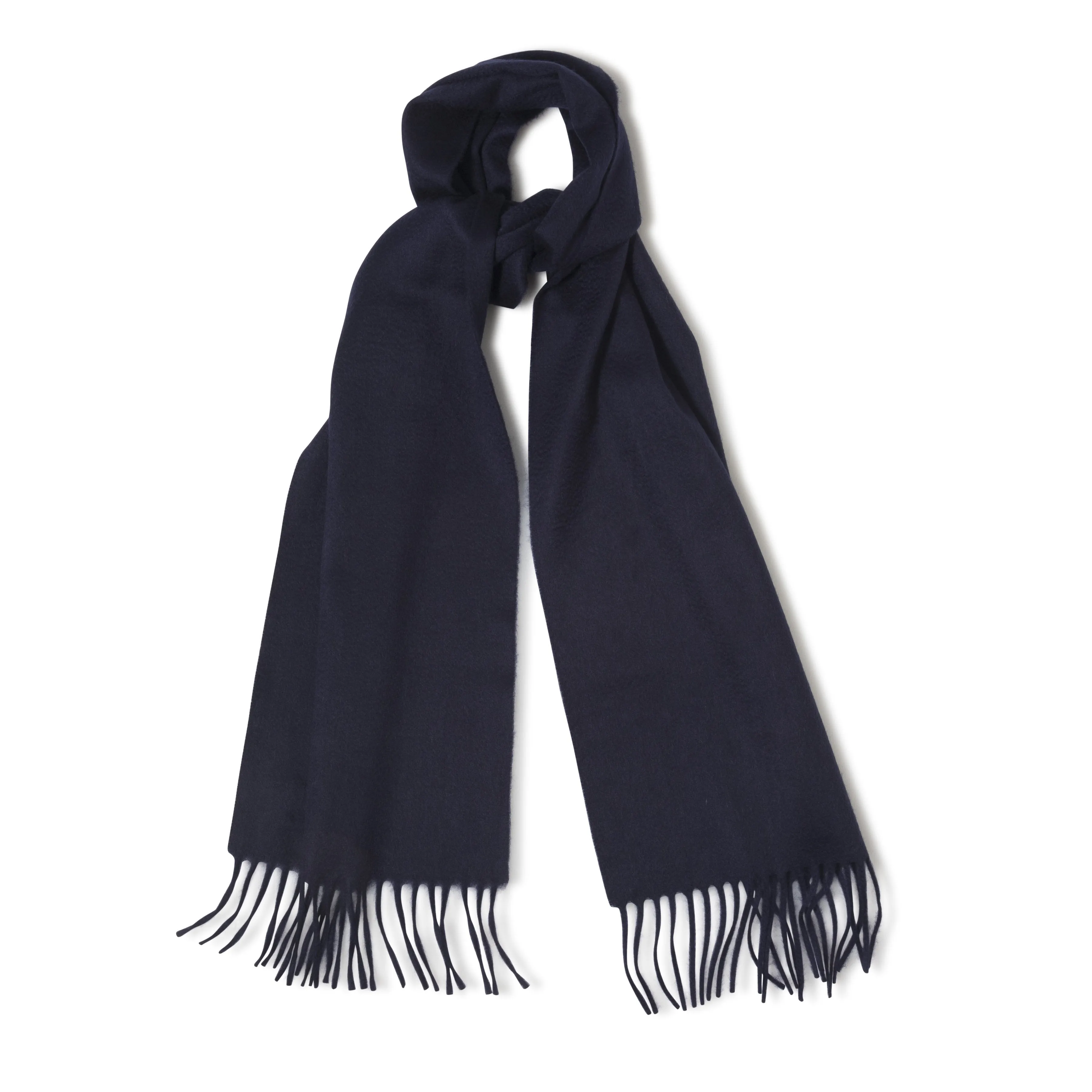 Cashmere Oyster Ripple Scarf