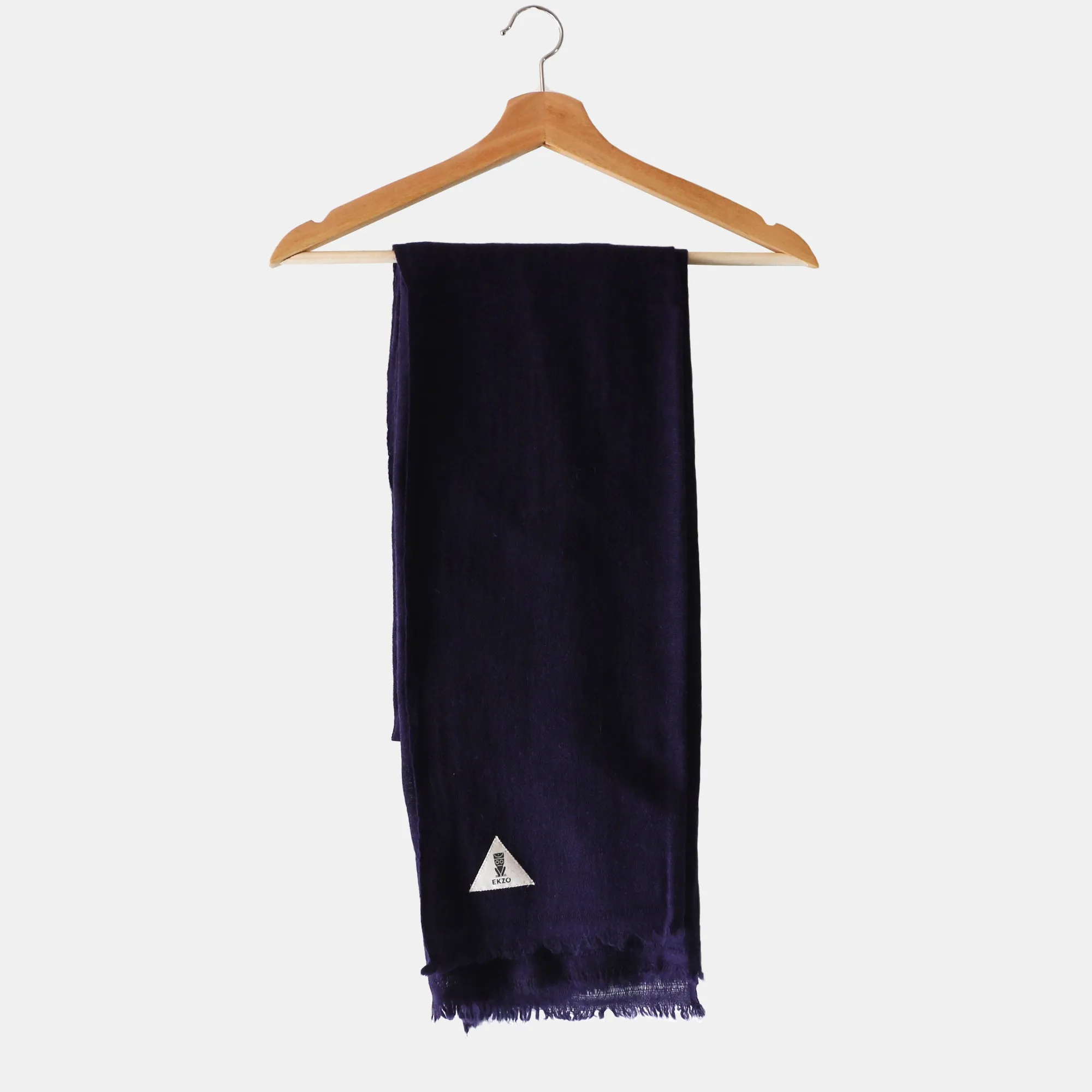 Cashmere Scarf - Navy