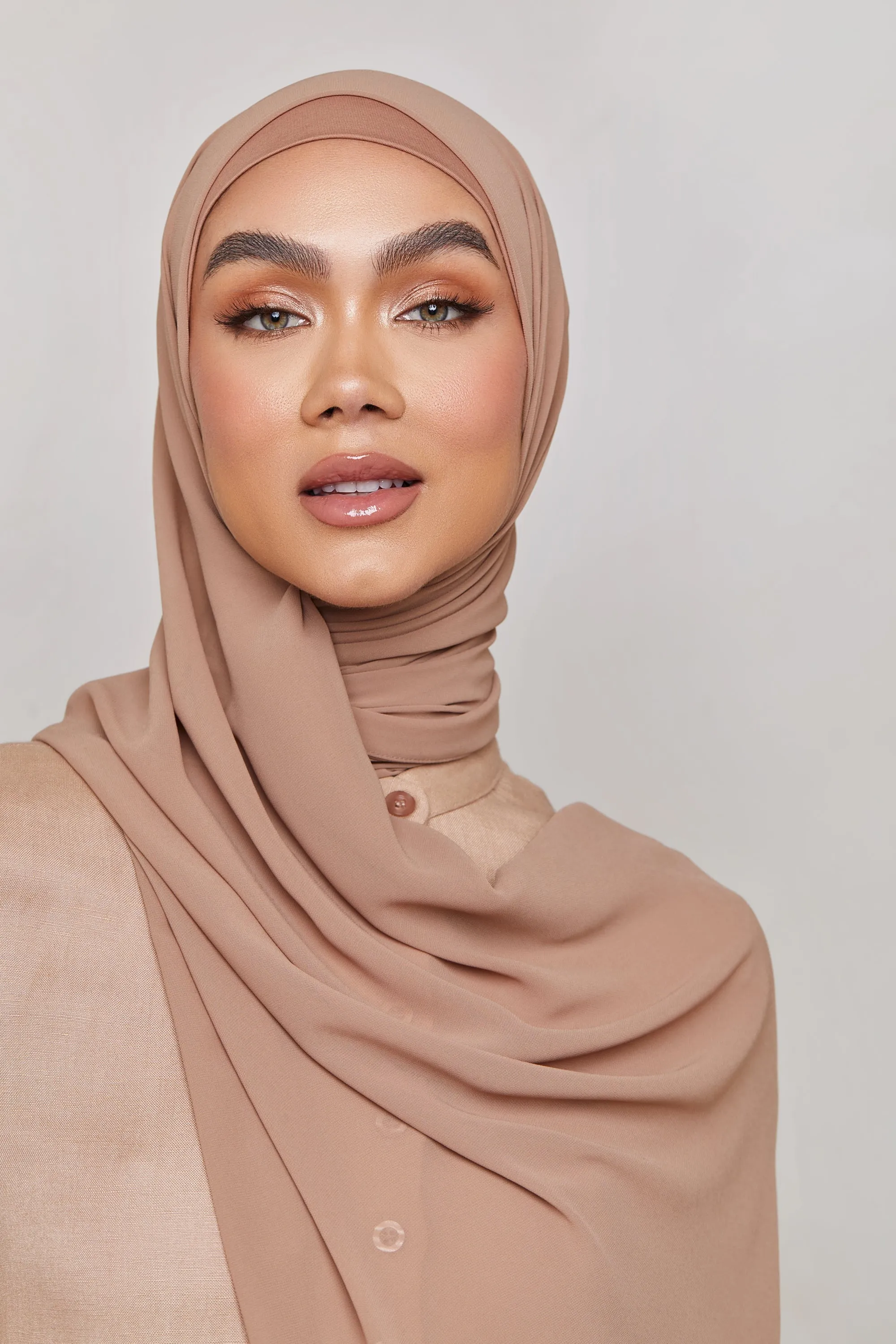 Chiffon LITE Hijab - Ginger Snap