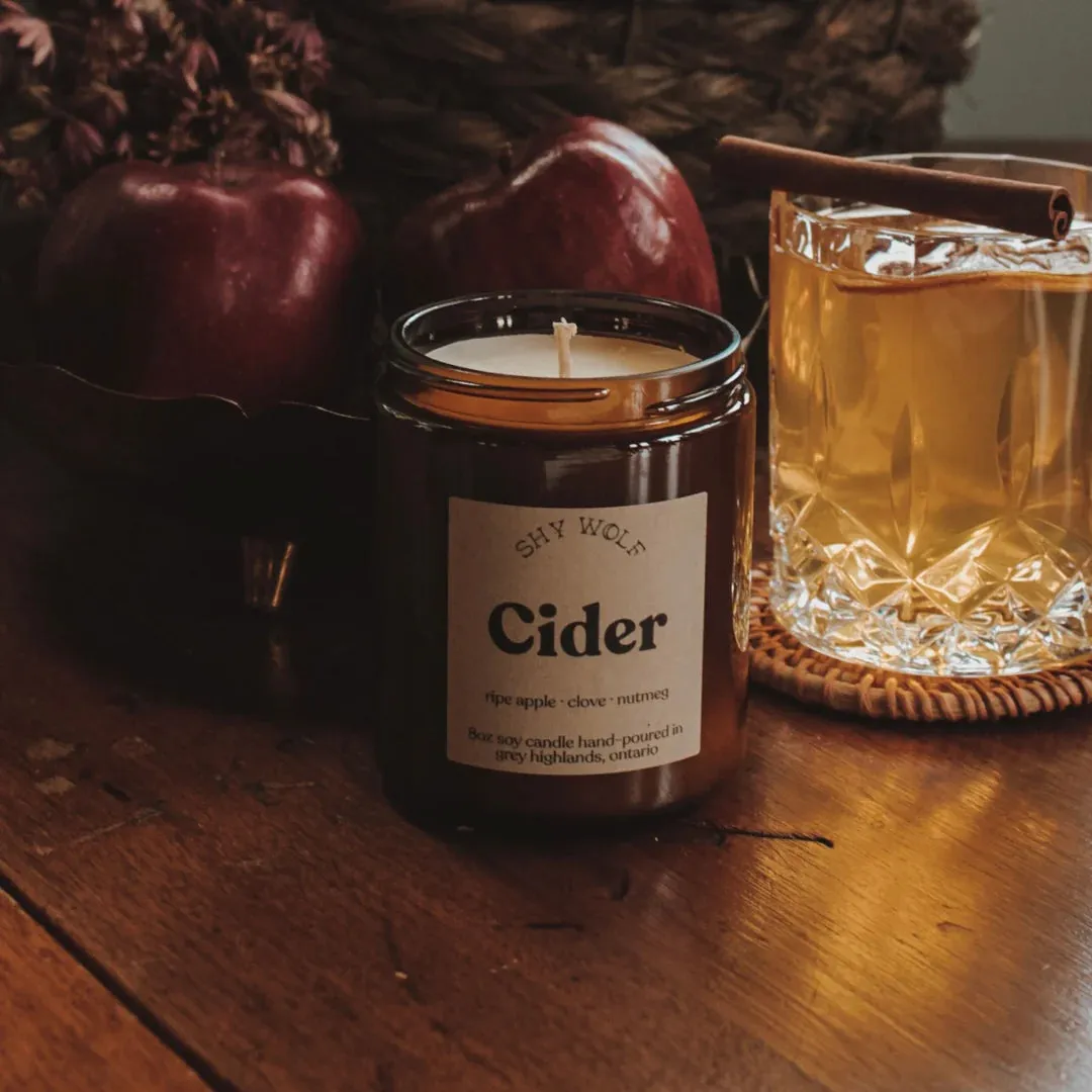 Cider Soy Wax Candle