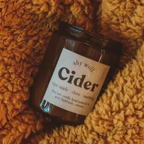 Cider Soy Wax Candle