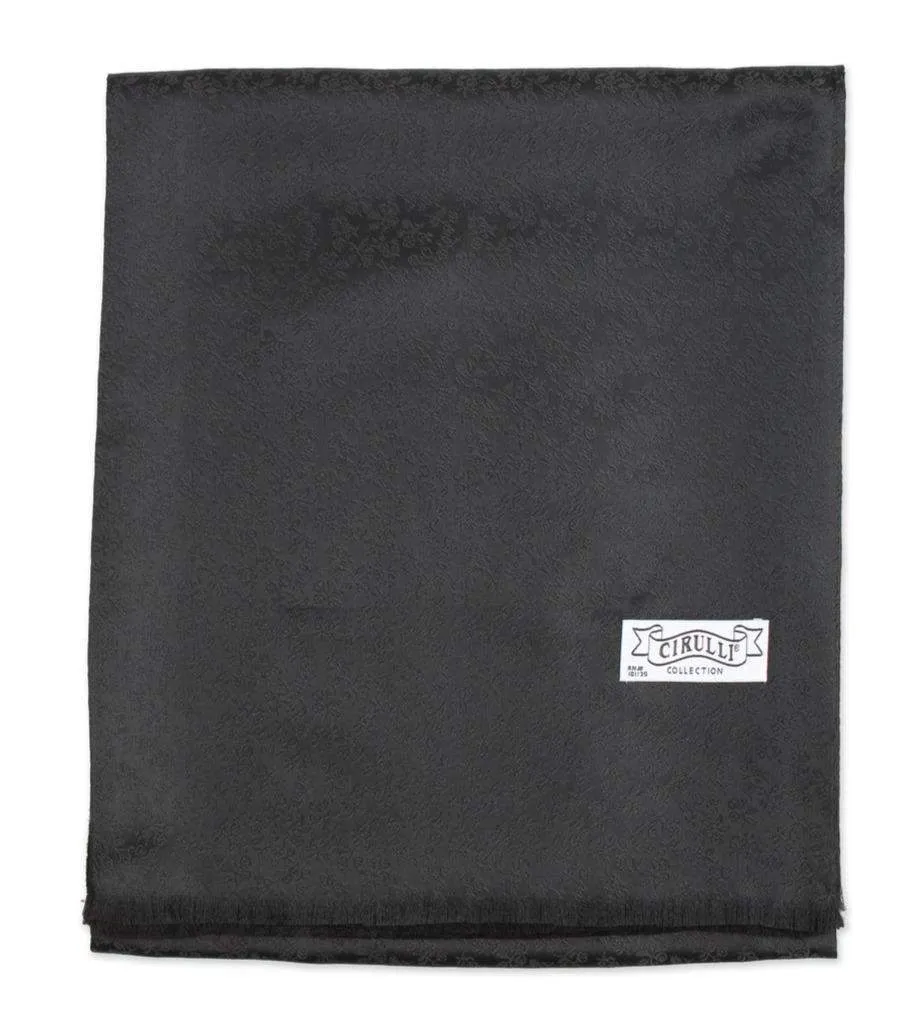 Cirulli Black Reversible Men Scarf