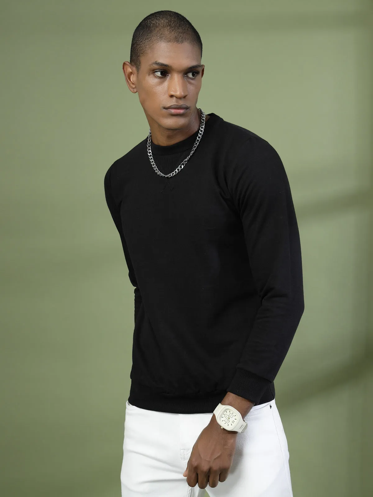 Classic Men's Fleece Regular Fit Sweatshirt