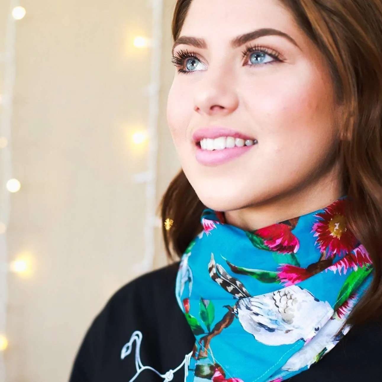 Cotton Scarfs Blooms Collection