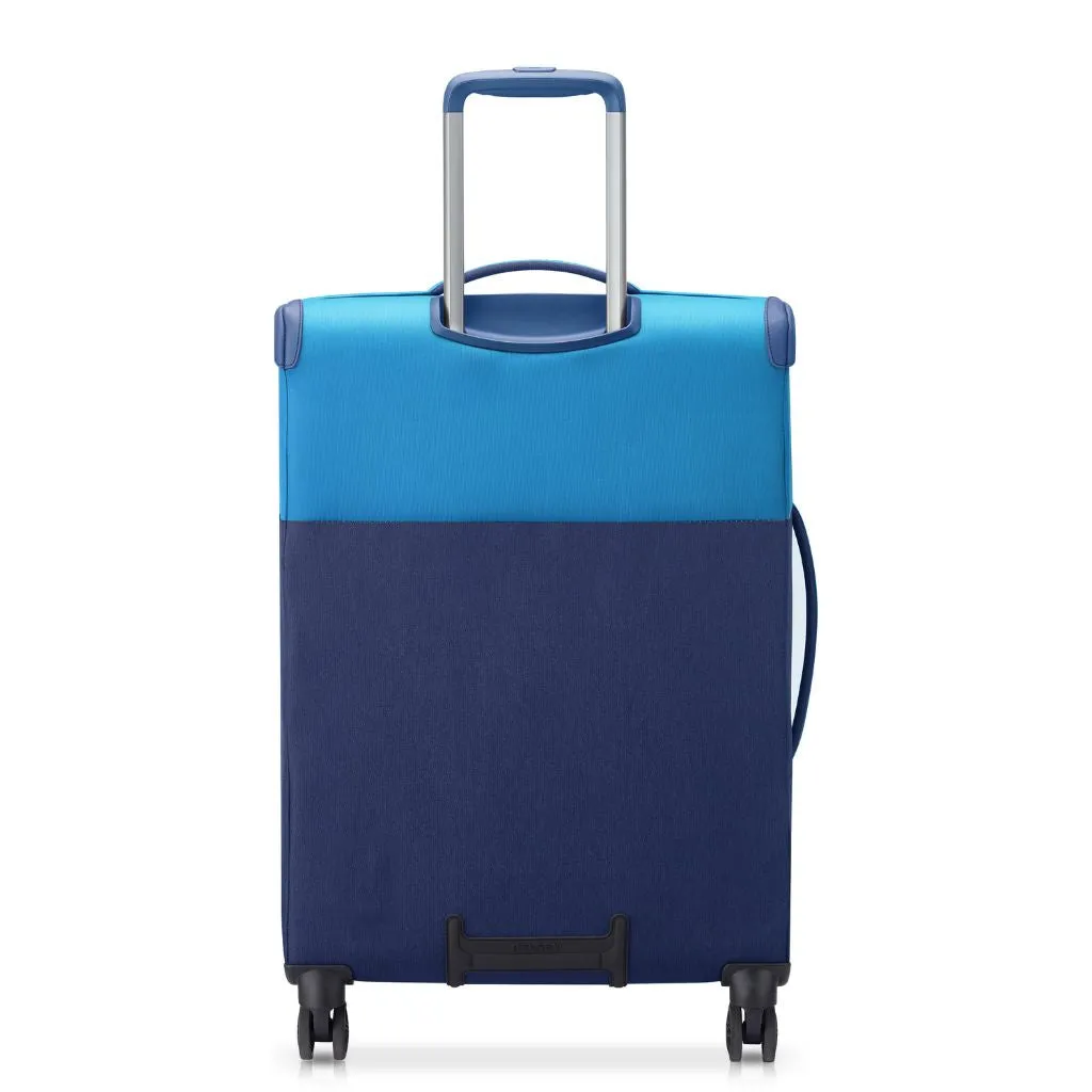 Delsey BROCHANT 3.0 67cm Medium Softsided Luggage - Ultramarine Blue