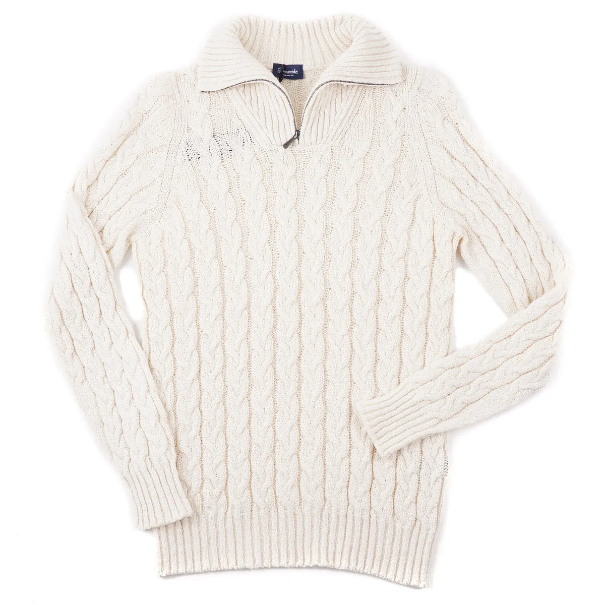 Drumohr Cable Knit Fisherman's Sweater