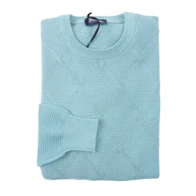 Drumohr Diamond Knit Cotton Sweater