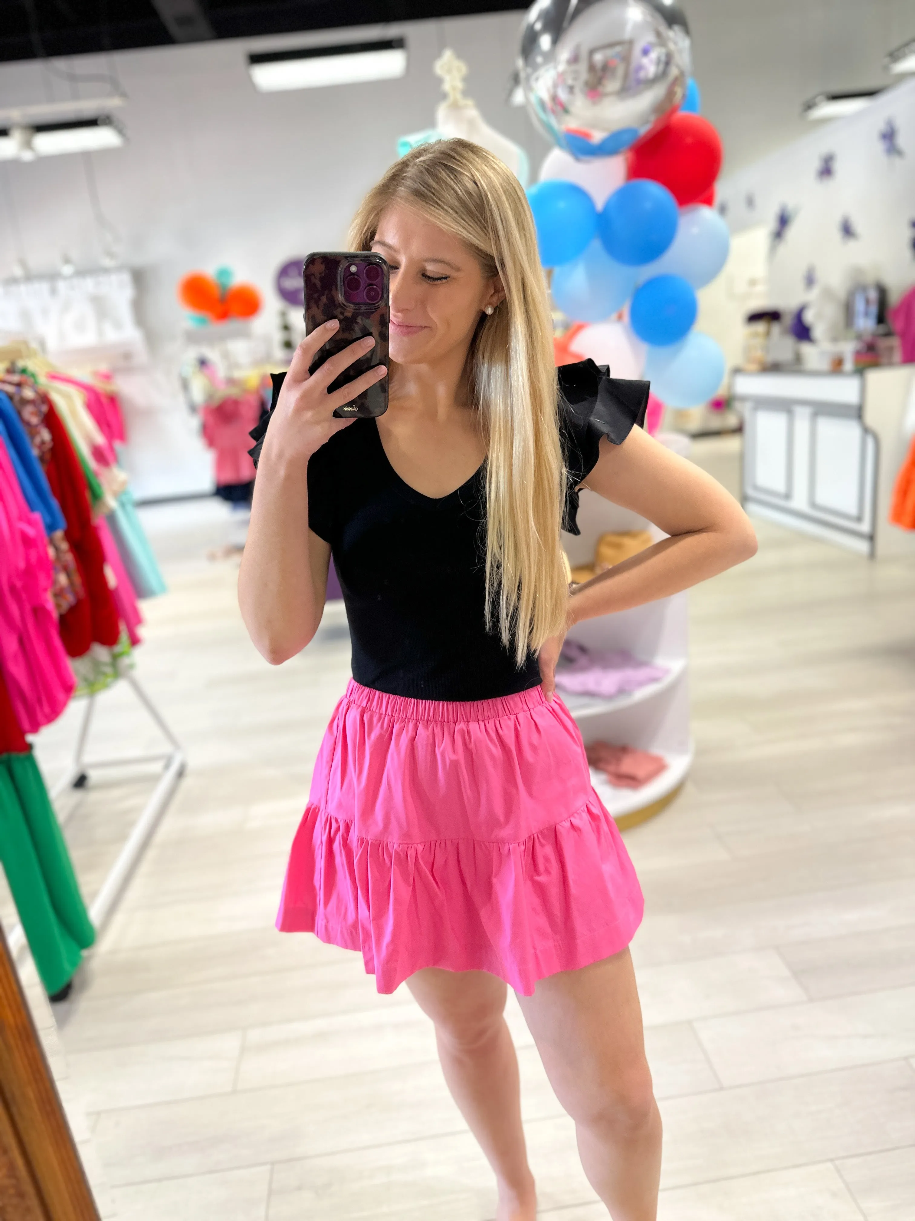 Fancy Free Skort Pink