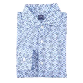 Fedeli Lightweight Printed Cotton Shirt