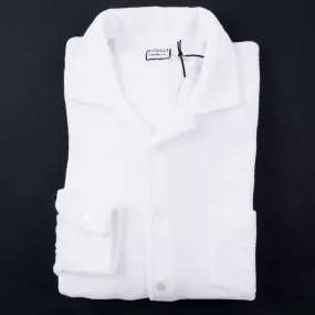 Fedeli Terry Cotton Button-Front Shirt