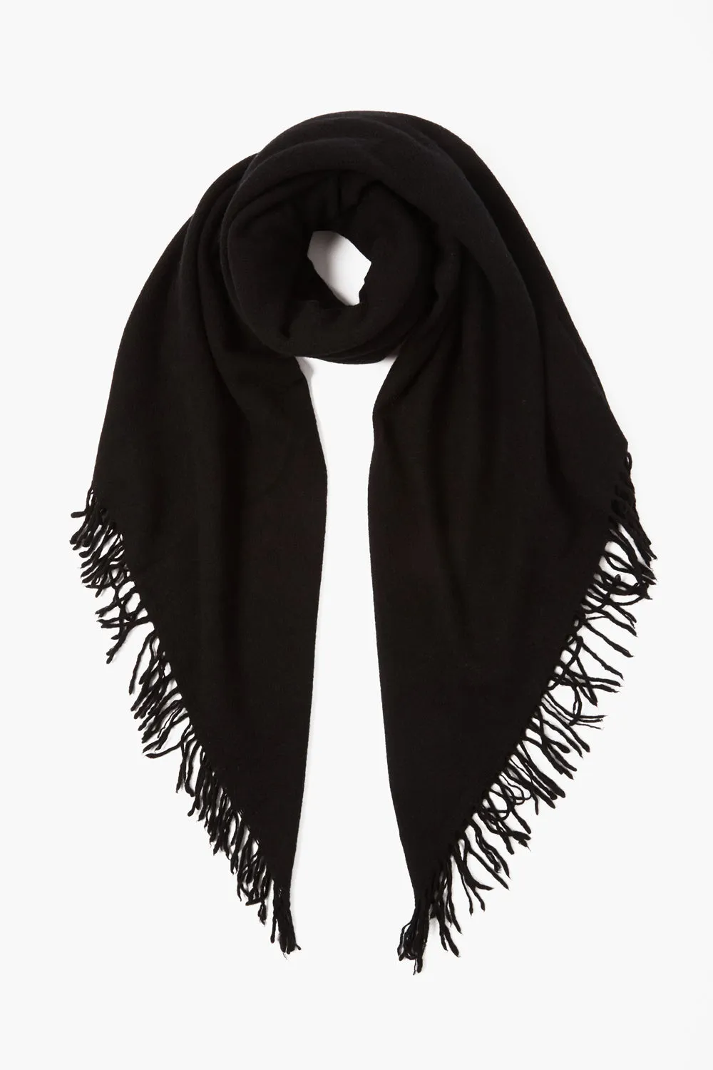 Fringed 100% Cashmere Scarves