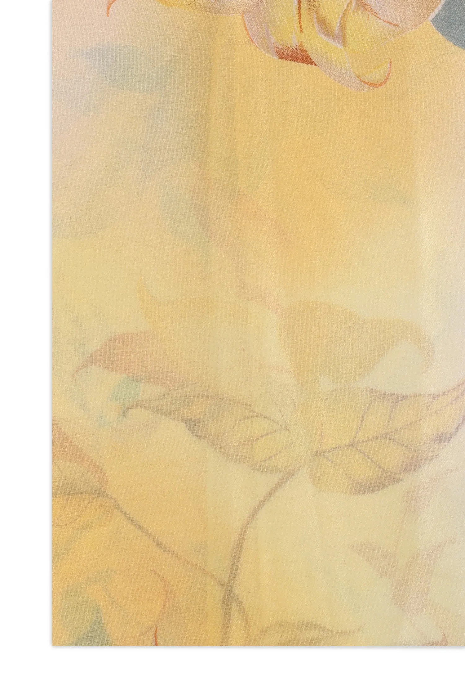 GARDEN GALA SCARF-YELLOW