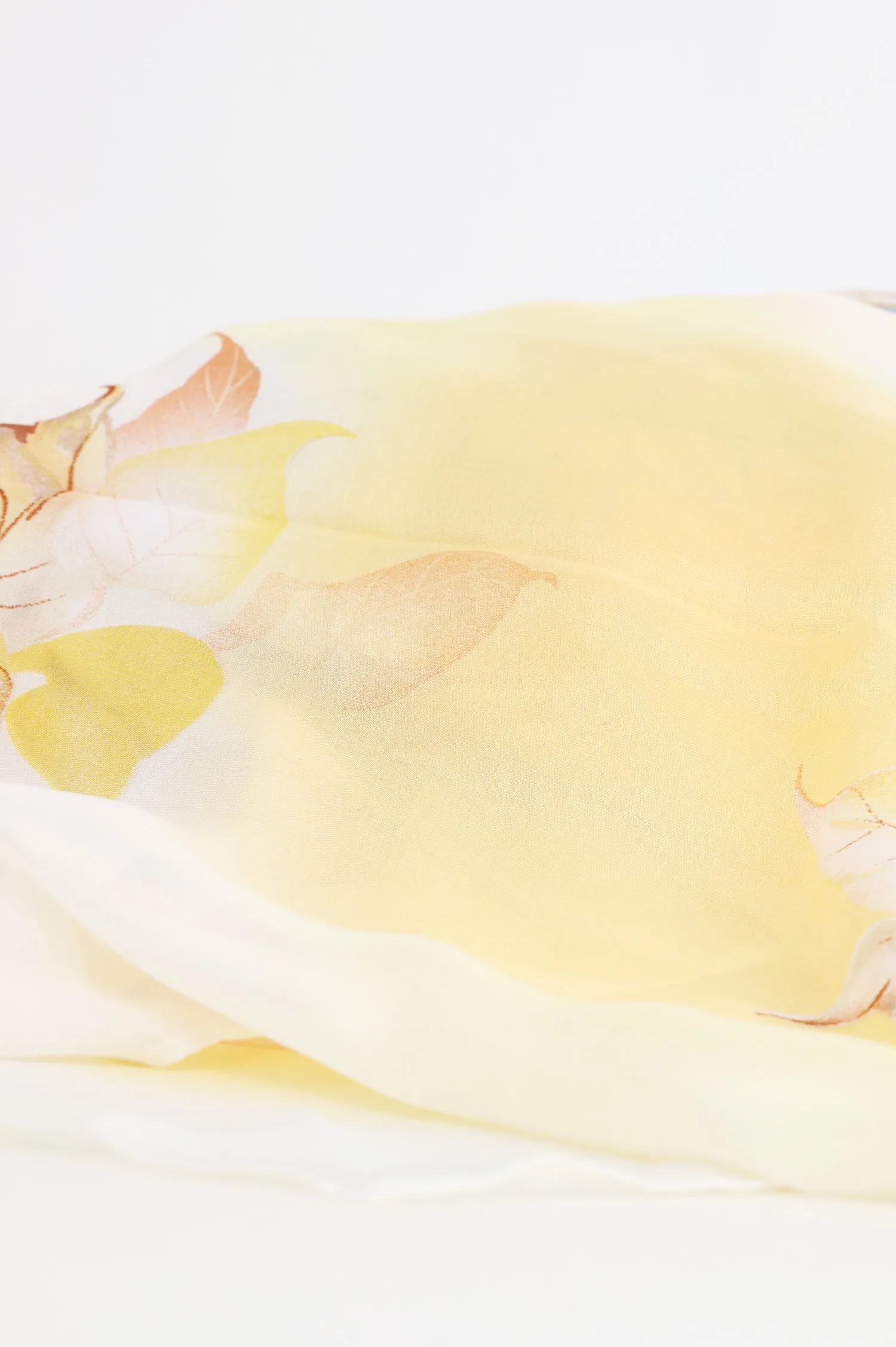 GARDEN GALA SCARF-YELLOW