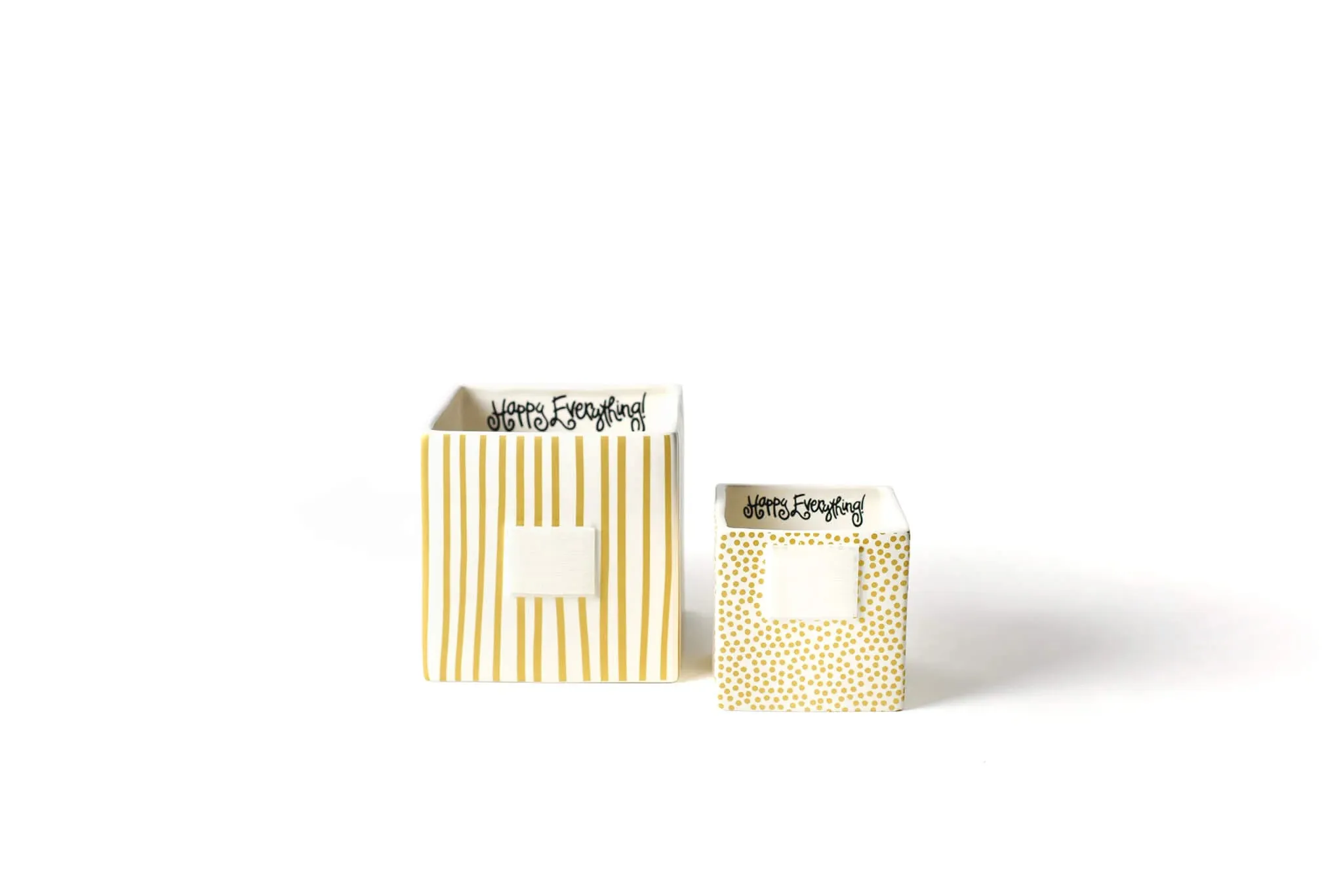 Gold Dot Mini Nesting Cube Small