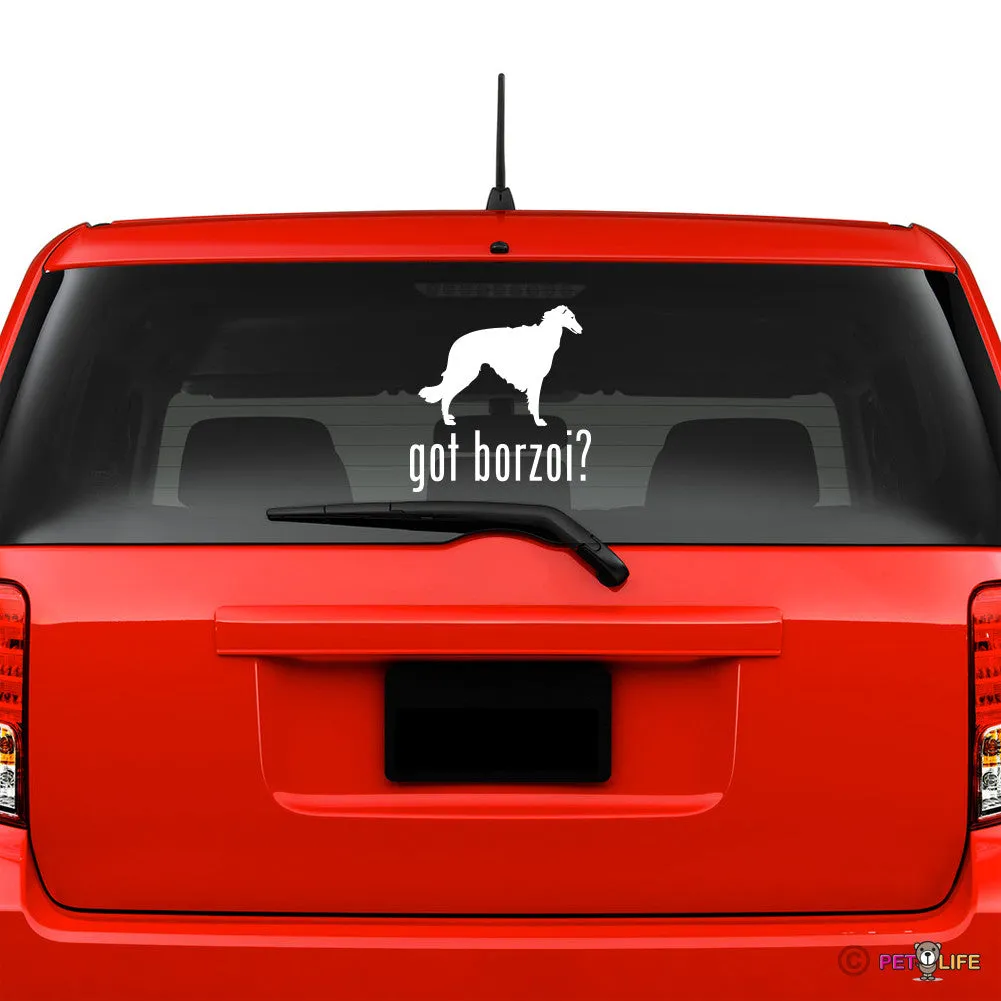 Got Borzoi Sticker