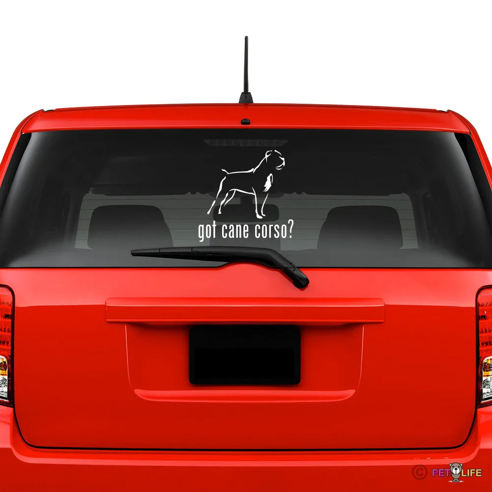 Got Cane Corso Sticker