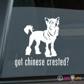 Got Chinese Crested Sticker