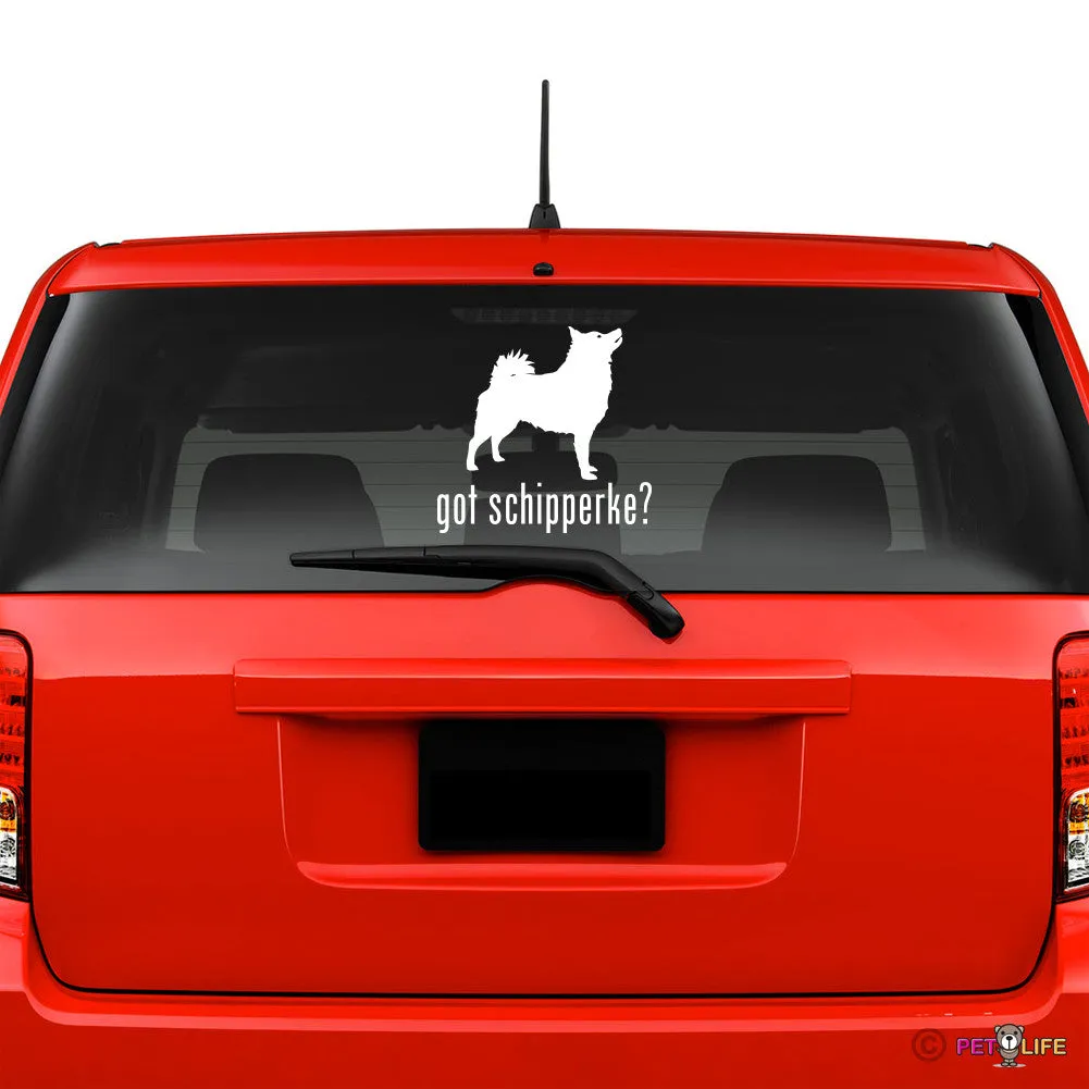 Got Schipperke Sticker