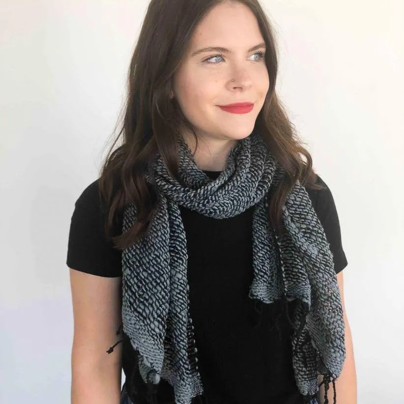 Handwoven Artisanal Cotton Scarf