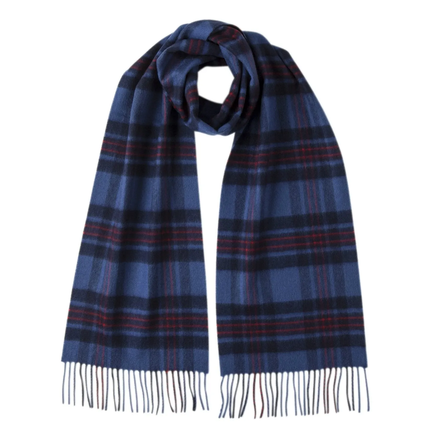 Johnstons of Elgin - Pure Cashmere Scarf - Scottish Tartan