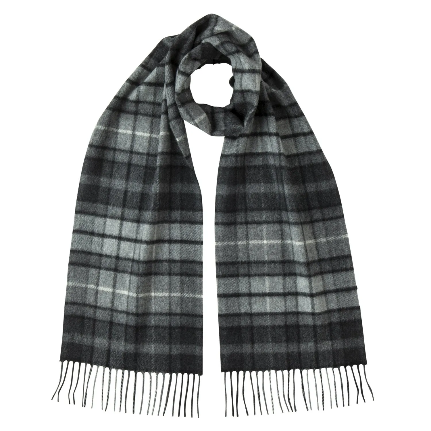 Johnstons of Elgin - Pure Cashmere Scarf - Scottish Tartan