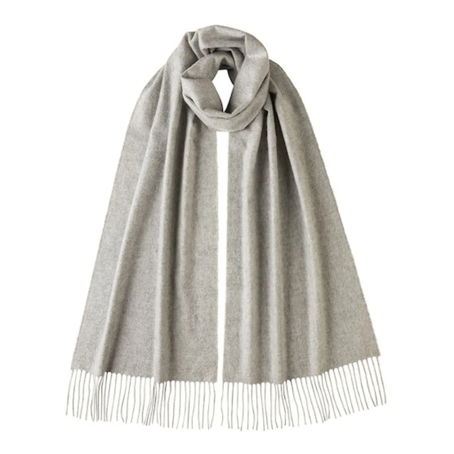 Johnstons Of Elgin - Pure Cashmere Scarf - Solid Colour