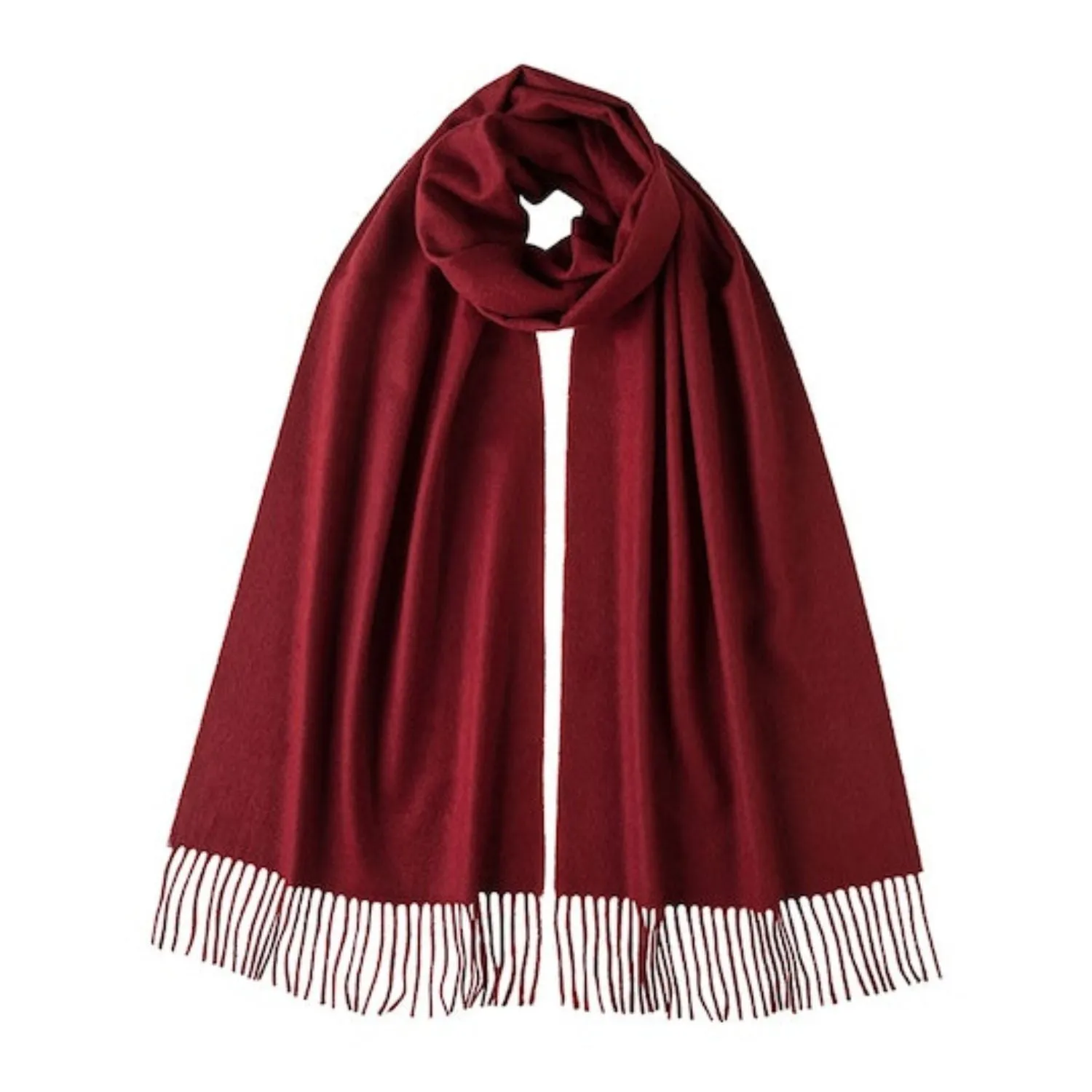 Johnstons Of Elgin - Pure Cashmere Scarf - Solid Colour