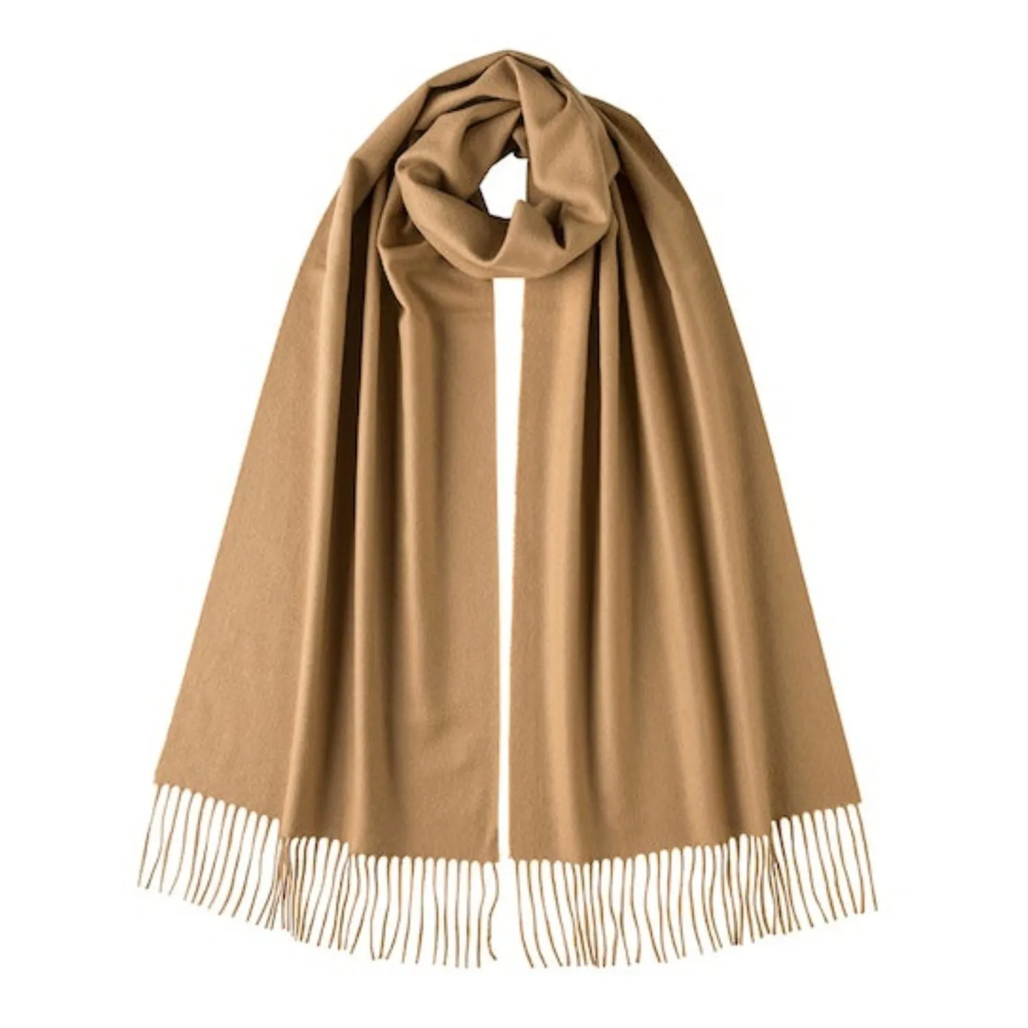 Johnstons Of Elgin - Pure Cashmere Scarf - Solid Colour